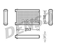 DENSO Heater Core Element - DRR05005 - Interior Heating - Genuine OE Part