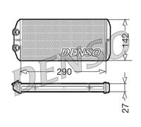 DENSO Heater Core Element - DRR07005 - Interior Heating - Genuine OE Part
