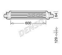 Denso DIT15001 Charger Intercooler