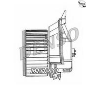 Interior Blower Motor fits VAUXHALL CORSA C, D 1.2 2001 on Heater Denso 18455115
