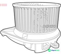 DENSO INTERIOR BLOWER DEA17011
