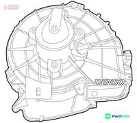 DENSO INTERIOR BLOWER DEA20004 FOR OPEL