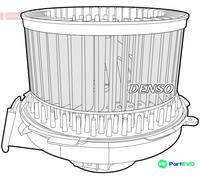 DENSO INTERIOR BLOWER DEA21010 FOR CITROËN PEUGEOT