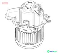 DENSO INTERIOR BLOWER DEA23022 FOR RENAULT