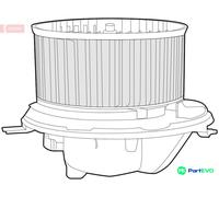 DENSO INTERIOR BLOWER DEA32002 FOR AUDI SEAT SKODA VW