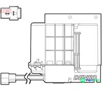 DENSO INTERIOR BLOWER ELECTRIC MOTOR DEA17033
