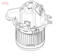 Denso Interior Blower Quality Replacement Fits Renault Captur Clio DEA23022
