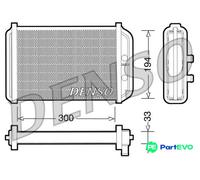 DENSO INTERIOR HEATING HEAT EXCHANGER DRR09033