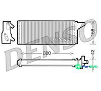 DENSO INTERIOR HEATING HEAT EXCHANGER DRR12001