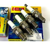 DENSO IRIDIUM IW27 X4 SPARK PLUG NEW / KART ROTAX X30 IAME KARTS - DENSO UK -