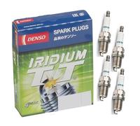 DENSO Iridium TT Spark Plug 4 Pack - IXEH20TT - Twin Tip - The Powerful Premium Quality Ultra-Efficient Replacement Plug