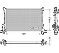 DENSO DRM09174 Engine radiator
