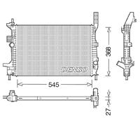 Denso DRM10028 Engine Cooling Radiator