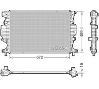 DENSO DRM10121 Engine radiator