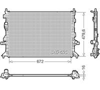 Denso DRM10126 Engine Cooling Radiator