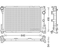 DENSO DRM17049 Engine radiator