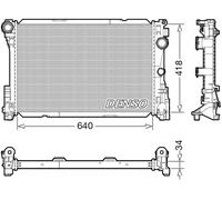 DENSO DRM17115 Engine radiator