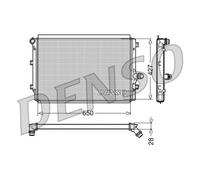 DENSO DRM32017 Engine radiator
