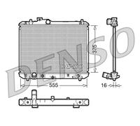 Denso DRM47007 Engine Cooling Radiator