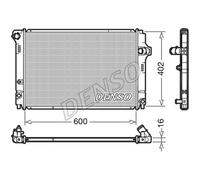 Radiator fits TOYOTA YARIS/VITZ NHP130 1.5 2012 on 1NZ-FXE Denso 1640021330 New