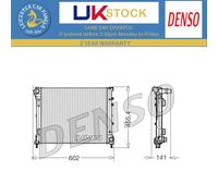 Denso Radiator For Ford Ka 2008-2016 1.2d DRM09160