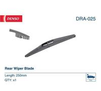Denso Rear Window Wiper Blade Fits LH/RHD Nissan Peugeot Suzuki Vauxhall DRA025