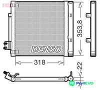DENSO RIGHT AIR CONDITIONING CONDENSER DCN99082 FOR TESLA