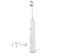 DENSONIC Electric Toothbrush and Flosser Combo Kit | Deep Clean Rechargeable Toothbrush | Easy Gliding Dental Floss for Gentle Gum Care | Cordless Sonic Power | 6 Cleaning Modes | White
