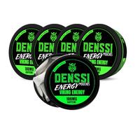 Denssi Energy Pouches - 100mg Sugar-Free Caffeine Nootropic Pouches for Focus & Energy - Delicious Flavor, Made in USA - Alternative to Energy Drinks (5-Pack, Viking Energy)