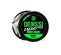 Denssi Energy Pouches-Fast-Acting Caffeine + Nootropic Boost. Sugar-Free, Tobacco-free, Zero Crash-100mg Caffeine Per Pouch-Clean focus & Energy Alternative (1-Pack, Viking Energy)