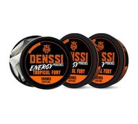 Denssi Energy Pouches - Fast-Acting Caffeine + Nootropic Boost - Sugar-Free, Tobacco-Free, Zero Crash Replacement/Alternative for Focus and Energy - Made in USA - 100mg Caffeine per Pouch (3-Pack