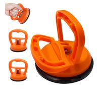 Dent Puller,3 Pack Car Dent Puller Kit,Car Dent Puller,Dent Puller Suction Cup(2 Small+1 Large) Dent Remover Tool for Car Dent Repair Heavy for Heavy Objects Moving and Cars Body (Orange-red)
