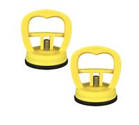 Dent Puller Car Dent Puller Removal Kit 2PCS Car Dent Remover Tools for Car Dent Repair Glass Screen Tiles & Objects Moving (Yellow)