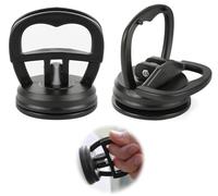 Dent Puller Car Dent Puller (Set of 2), Vacuum Suction Cup Rubber Suction Cups with Thread, Suction Cup Small Suction Lifter for Lifting and Removing Glass, Computer Picture Screen (Black Large)