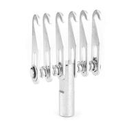 Dent Puller, Heavy Duty Auto 6 Finger Metal Adjustable Hook Pulling Claw Car Body Repair Tool for Slide Hammer Attachment