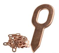 Dent Puller Rings 100 Count for Spot Welding Tools Supporting Automotive Body Panel Straightening and Washer Integration