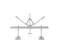 Dent Pulling Tool Panel Pull Lever Bar W/Shockproof Pads Car Body Removal Repair Kit T-Rod Slide Hammer Puller for Beginners DIY(85cm)