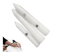 Dent Recovery Tap Down Tools - White Nylon Dent Road Work Tools for Car | 3 Parts Manual Magnetic Tools Portable Accessories for Under Doors Side Panels Bodywork