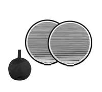 Dent Reflector Board 80cm, Circular Dent Board Foldable Reflector Board, 2 Dent Removal Tool 80cm, Light Board Foldable Striped Reflector, Dent Reflector Panel with Bag Foldable