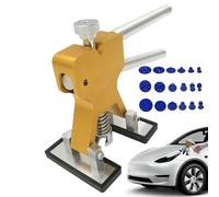 Dent Removal Kit, Car Dent Removal Tool Safely Removable Dent Repair Tool Lead Free Car Dent Puller with 18 Taps for Effective Fixing
