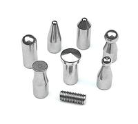 Dent Removal Tools Car Body Dent Repair Kits Stainless Steel Knockdown Pen Tips Knock-Down Heads Tips