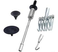 Dent Remover Kit Suction Cup Metal Body (5 Pieces) | Wear resistant material, non-deformation, durable metal construction for tough use