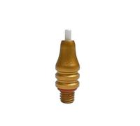 Dent Repair Tools PDR Hammer tip Blend Hammers Tips Bundle Screw on Interchangeable tip Set Aluminium Alloy m8(Ceramic)