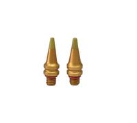 Dent Repair Tools PDR Hammer tip Blend Hammers Tips Bundle Screw on Interchangeable tip Set Aluminium Alloy m8(Both)