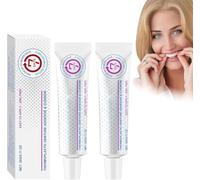 Dental Adhesive Original, Thermoplastic Dental Adhesive, Denture Fixative, Strong Hold Denture Adhesive Cream for Teeth Repair (2 Pcs)