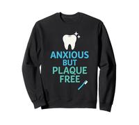 Dental Anxiety Humor Dentist Fear Floss Cavity Survivor Sweatshirt