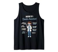 Dental Assistant Anatomy Anatomy of A Dental Assistant A Tank Top