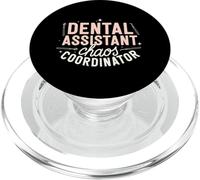 Dental Assistant Chaos Coordinator Dental Assistant PopSockets PopGrip for MagSafe