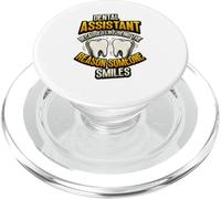 Dental Assistant Reason Someone Smiles Dental Hygienist PopSockets PopGrip for MagSafe
