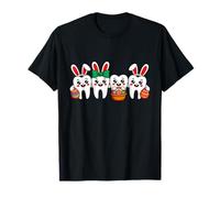 Dental Assistant Teeth Easter Dental Squad Dentist Vibes T-Shirt